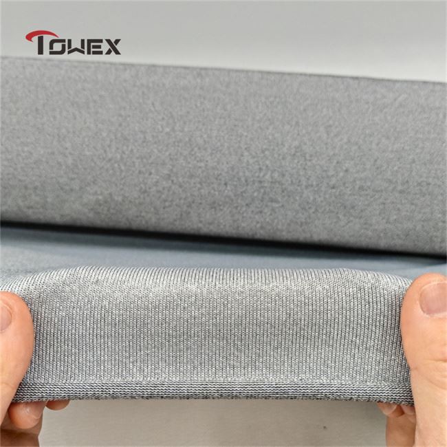 Core-Wrapped Stretch UHMWPE Fabric