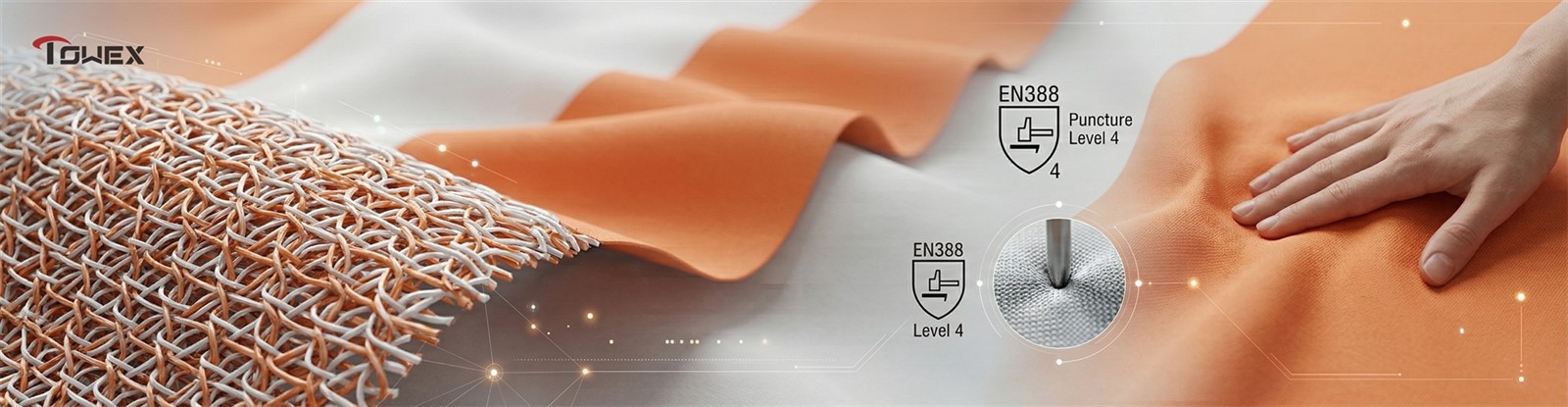 High-Visibility Stab Protection Fabric High-Visibility Stab Protection Fabric