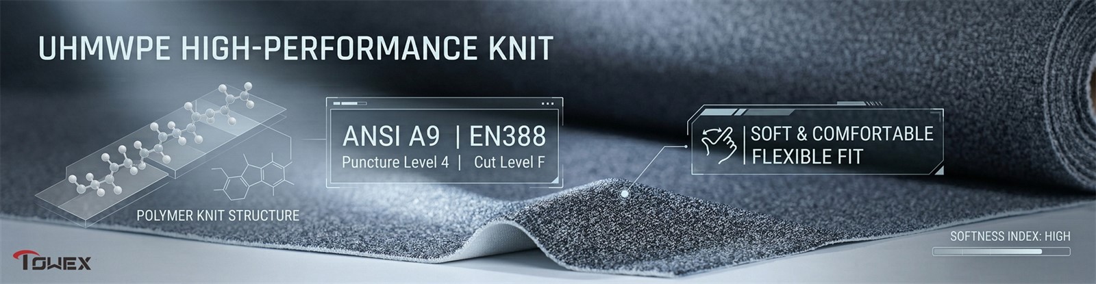 ANSI A9 EN388 Puncture Resistant Fabric ANSI A9 EN388 Puncture Resistant Fabric