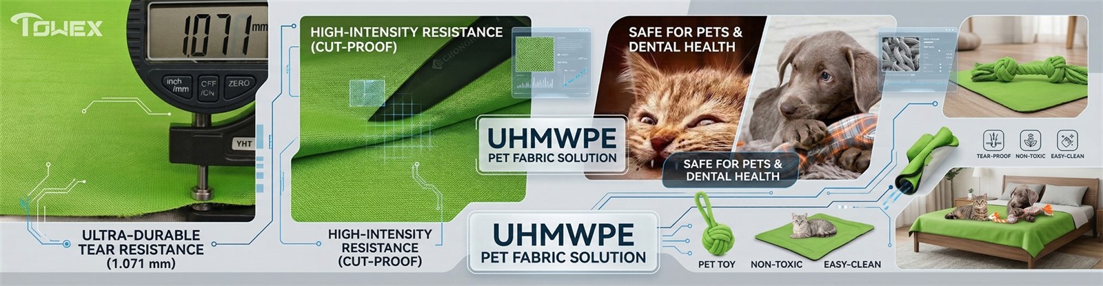Dental-Safe Bite resistant Fabric Dental-Safe Bite resistant Fabric