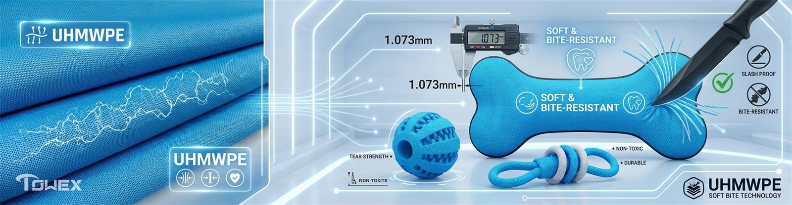 Antimicrobial Bite-Resistant Fabric Antimicrobial Bite-Resistant Fabric