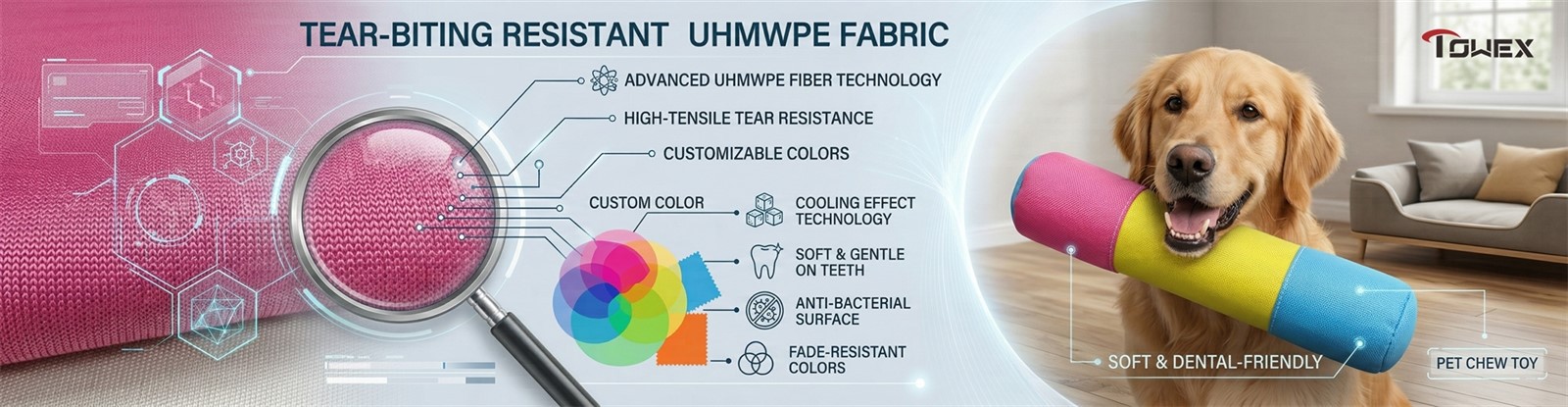 Custom Color Cut Bite Resistant Fabric Custom Color Cut Bite Resistant Fabric