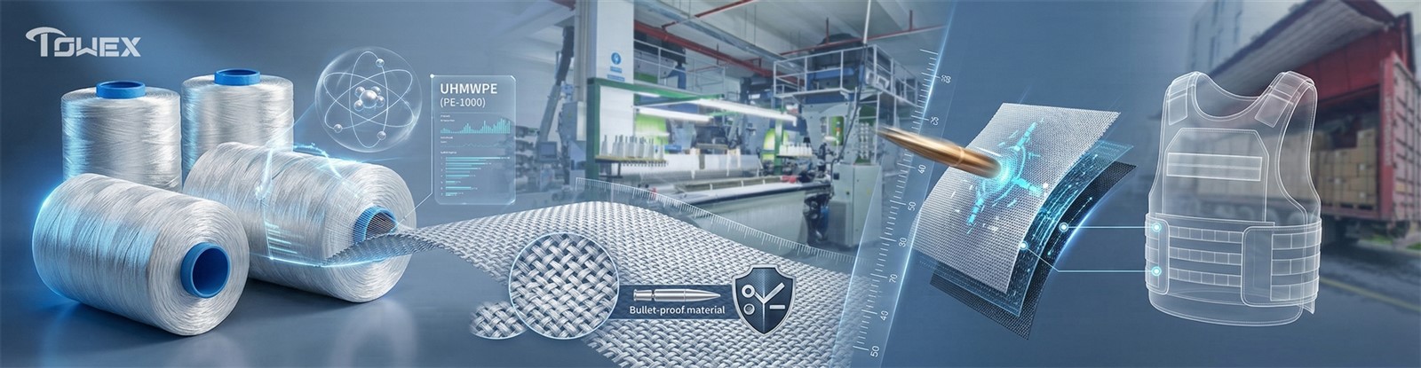 Ballistic UHMWPE Woven Fabric Ballistic UHMWPE Woven Fabric