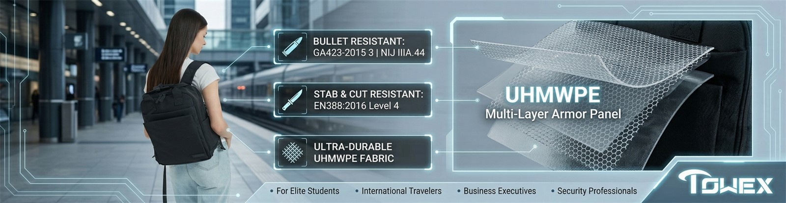 Lightweight Student Ballistic Backpack Lightweight Student Ballistic Backpack